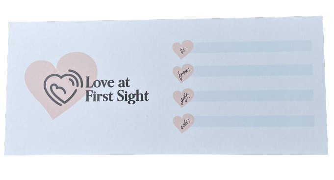 Love at First Sight Ultrasound Giftcard